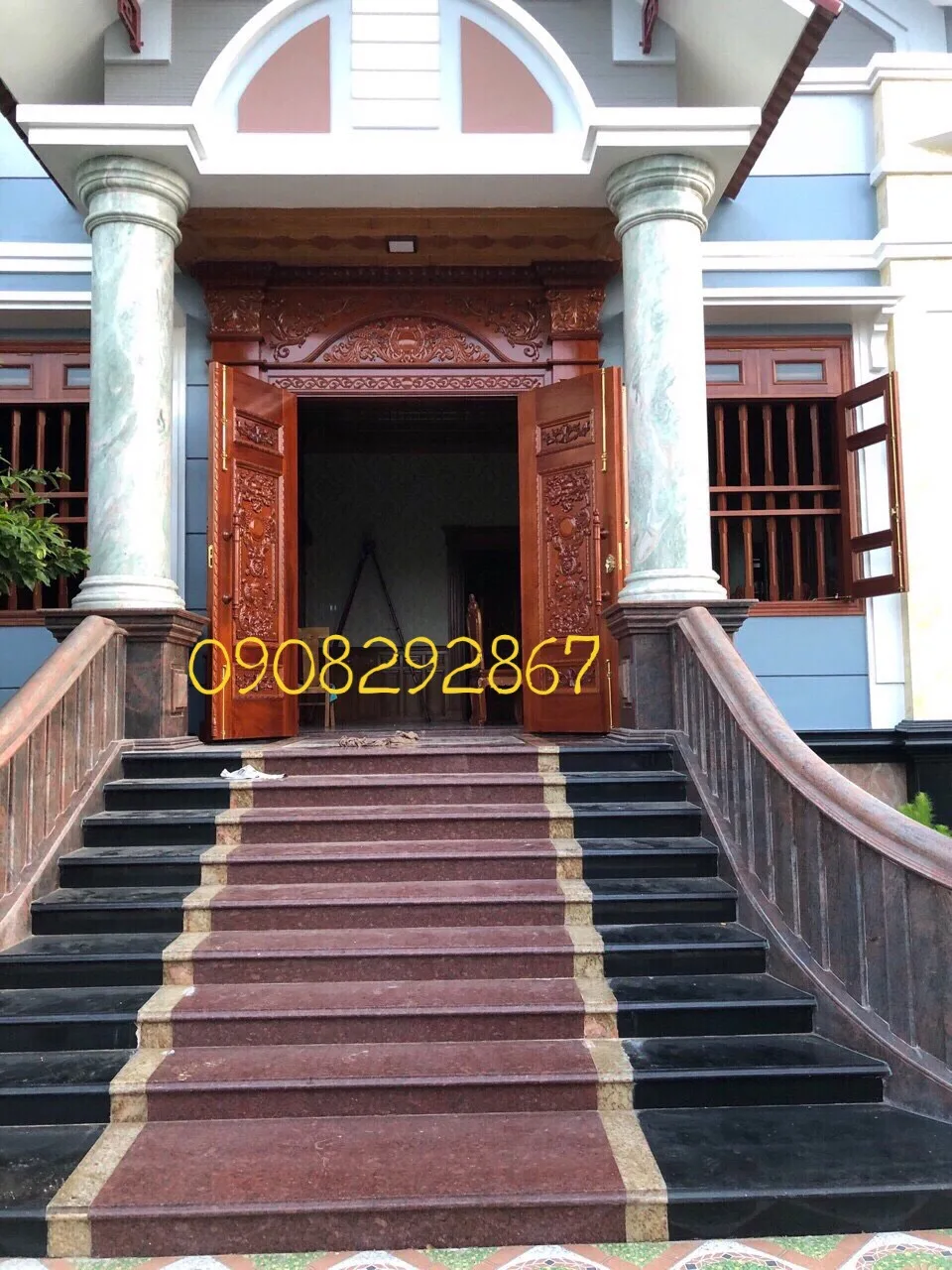Đá Granite Đỏ Ruby Ấn Độ