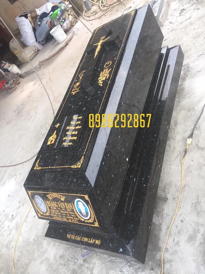 Đá Hoa Cương Ốp Bia Mộ