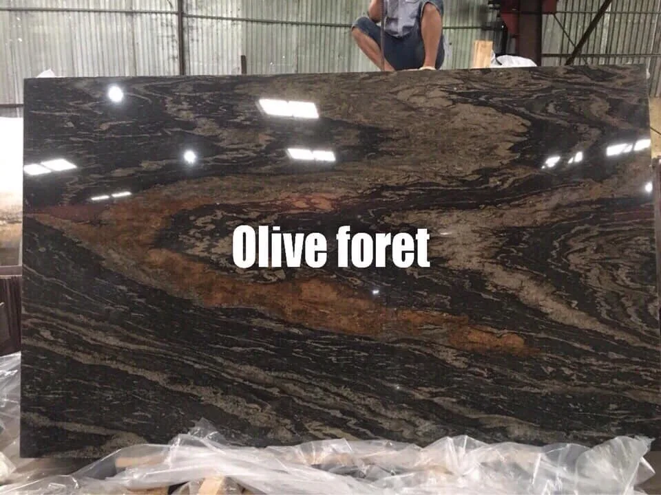 Đá Olive Foret Gold